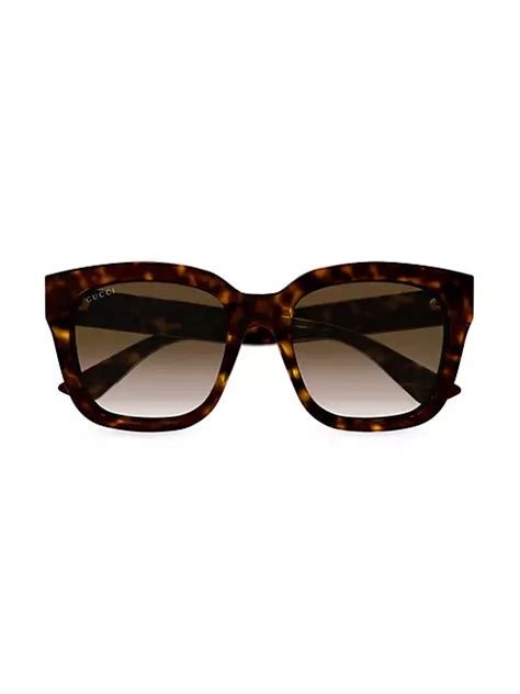 Shop Gucci Minimal 54MM Cat Eye Sunglasses 